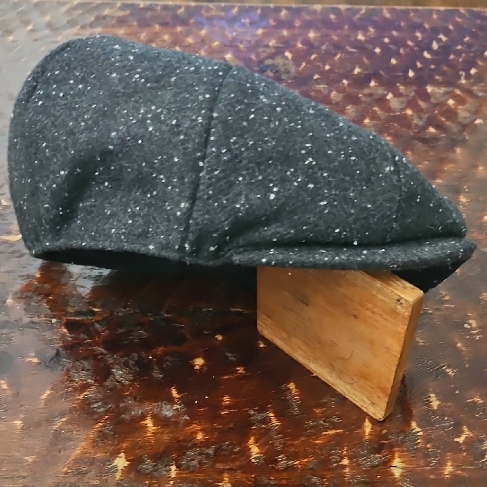 Social Distortion Loser Machine Black Tweed Flat Cap